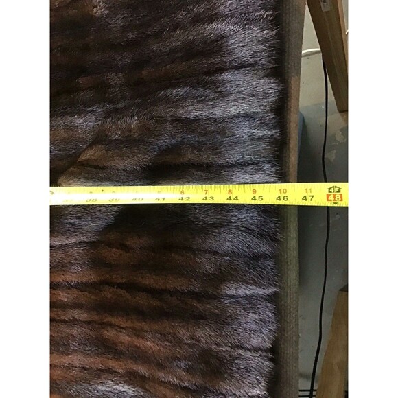 Lowenthal Fur Custom Women Sz 10 Full Length Mahogany Mink Coat MSRP $4550 - Picture 14 of 16